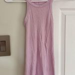 DENIM FORUM Aritzia Tank Top Lavender XS 100% Cotton Stretch Casual Comfort Purple Photo 0