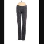 Current/Elliott Revolve Ankle Skinny Jean 26 Black Antique Lace Denim Printed Photo 3