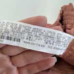 ZARA  Pants Womens X Small Pink Orange Wide‎ Leg Stretch Waist Trousers Photo 4