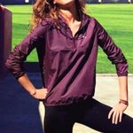 PINK - Victoria's Secret Burgundy Anorak windbreaker Photo 0