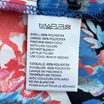 Urban Outfitters Emmy Ruched Floral Mini Dress in Blue and Red, Size Small Photo 11