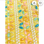 Source Unknown Vintage 1970s Yellow Floral Beaded Sunglass Case Photo 7