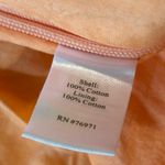 Garnet Hill  Peach Cotton Skirt with Pink Embroidery Photo 3