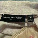 Briggs New York Women’s Tan Petite Briggs Jacket Photo 3