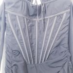 House Of CB  Gianna Corset Silk Long Sleeves Mini Dress Cocktail Party Date Night Photo 11