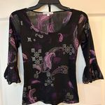 Moa Moa Sheer Paisley Top Photo 0