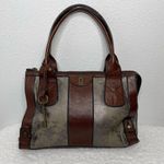 Fossil Vintage Reissue Leather Satchel Purse - Key details Photo 8