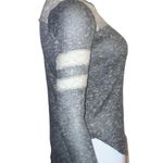 Varsity Rewind Marled Long Sleeve Top Photo 2