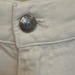 Madewell  The Harlow Wide Leg trouser Jean cream ivory off-white denim 29 Photo 3