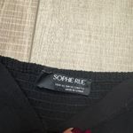 Sophie Rue  Black Puff Sleeve Crop Top Photo 3