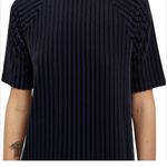 Scotch & Soda  Stripe velvet midi dress size M Photo 2