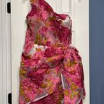 Showpo Bailey Dress in Pink Floral Photo 2