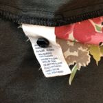 American Eagle  Mini Dress Racerback V Neck Babydoll Floral Black 2 Photo 4