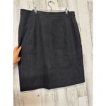 Halogen  black midi skirt Photo 1