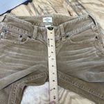 Abercrombie & Fitch VTG Y2K Corduroy Pants Womens 0 Beige Low Rise Boot Flare Photo 12