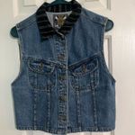 The Limited Vintage women’s denim vest size medium Photo 0