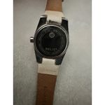 Relic ‎ Women's Silver Tone Watch with White Genuine Leather Band ZB34223 Photo 3