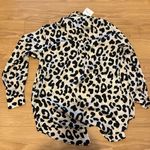 ZARA  Leopard Button Down Photo 3