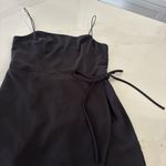 Blue Blush Elegant Black Spaghetti Strap Dress Photo 1