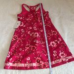 Johnny Was  Active‎ Misty Fall Everyday Tennis Dress Floral Pink Red Size M NWT Photo 5