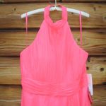 Mac Duggal 67816 Womens HIGH NECK TIERED CHIFFON HALTER GOWN Photo 7