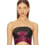 AFRM Inessa Top in Noir Fig Purple Photo 0