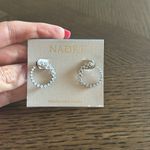 NADRI Tulle Gradient Hoop Earrings, $90 Silver Photo 5