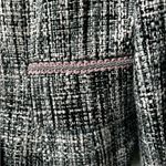 Sag Harbor  Tweed Blazer grey/white/pink in size 12. Classic Capsule piece Photo 9