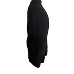 HOMELEX, Women’s Black Open Front Sweater/Cardigan Size Medium, Two pockets Photo 2