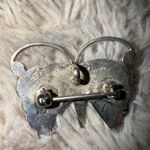 Zuni Butterfly Pin / Pendant by E. Edaakie, Circa 1940s, Excellent Preloved Cond Silver Photo 1