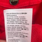 Desigual Red Denim Cropped Jean Jacket Embroidered US 6 New Photo 11