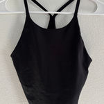 Old Navy  Bra Womens Size Medium Powersoft Black Workout Gym Sporty Active Photo 0