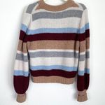 Baum Und Pferdgarten Courtney Autumn Tan Striped Pullover Sweater Photo 7