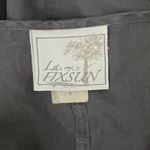 La Fixsun Shirt Womens Small Gray‎ Double Layer Top Neutral Minimalist Lagenlook Gray Photo 4