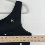 Dress Barn A Line Dress Black Floral Embroidered Linen & Rayon Back Zip size 12 Photo 11