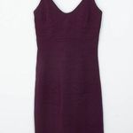 Babaton Aritzia Womens Maroon Marsden Corset Bodycon Midi Dress Size 0 Romantic Photo 0