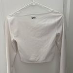 White Fox Boutique  White athletic top Photo 2