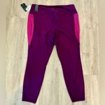 Torrid NWT  Performance Rib Full Length Active Legging Winter Bloom Berry Wine Photo 3