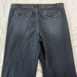Route 66 Women's Wide Leg Dark Wash Jeans 14/15 Classic Fit Photo 7