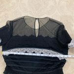 Sachini + Babi Elegant Black and White MIDI Dress with Sleeves Like New Size 8 Photo 9