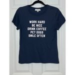 SUB_URBAN RIOT Sub Urban Riot Blue Graphic Short Sleeve Tee Size XS Positivity Photo 1