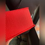 Whiting & Davis Vintage red satin square box evening purse Photo 11