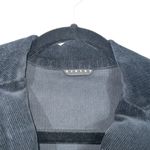 Sisley Cl Sisley Black Corduroy Ribbed Cropped Jacket Size Small Photo 3