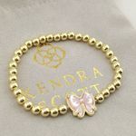 Kendra Scott  Haley Bow Gold Stretch Bracelet Photo 1