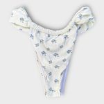 Montce Heidi Floral Sandra Bikini Bottom Size XS White Photo 5