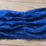 Aerie NWOT  blue lace bandeau size small Photo 0