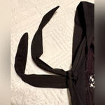 Mossimo Supply Co Mossimo bikini swim top - Large - black - lace netted area in front Photo 7