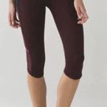 Lululemon  Kris Cross Crop Black MeshStretch Full-On Luxtreme size 4 leggings Photo 0