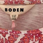 Boden Amaryllis & Botanic Wreath Zoe Jersey Dress Size 8 Photo 3