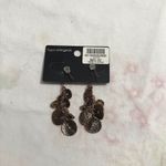 Chico's Chico’s Hypoallergenic Bohemian Drop Dangle Earrings Copper Tone Photo 1